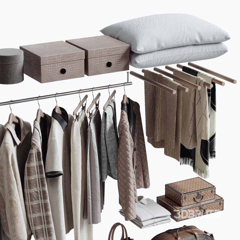 Clothing,shoes and accessories for wardrobe or shop Image 6