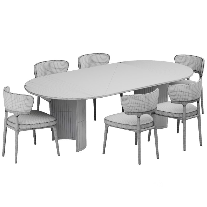 Dinning chair and table240 Image 2