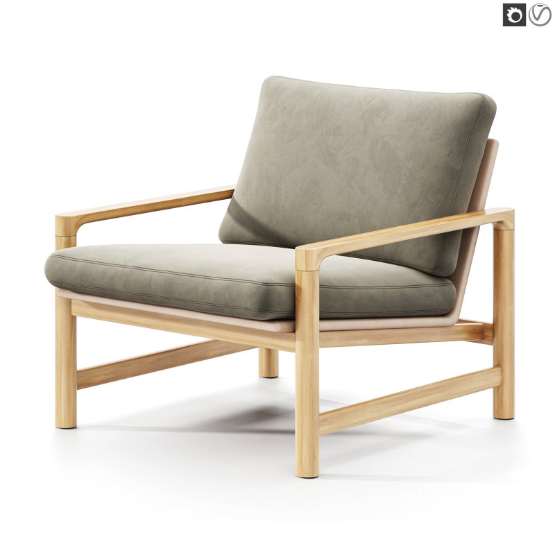 Troubadour Fabric Armchair Image 2