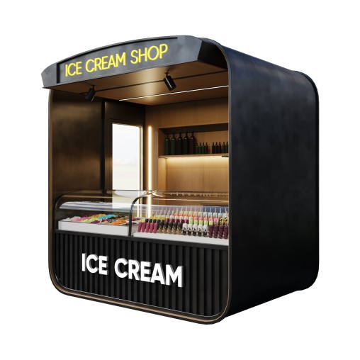 Ice Cream Shop 01 by Devran3D