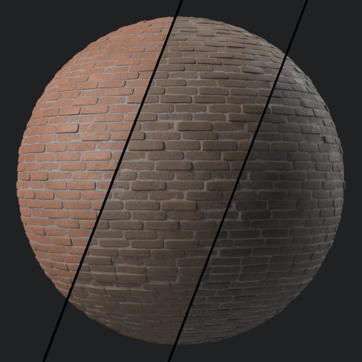 Brick Wall Materials 01- Sbsar Pbr 4k Seamless