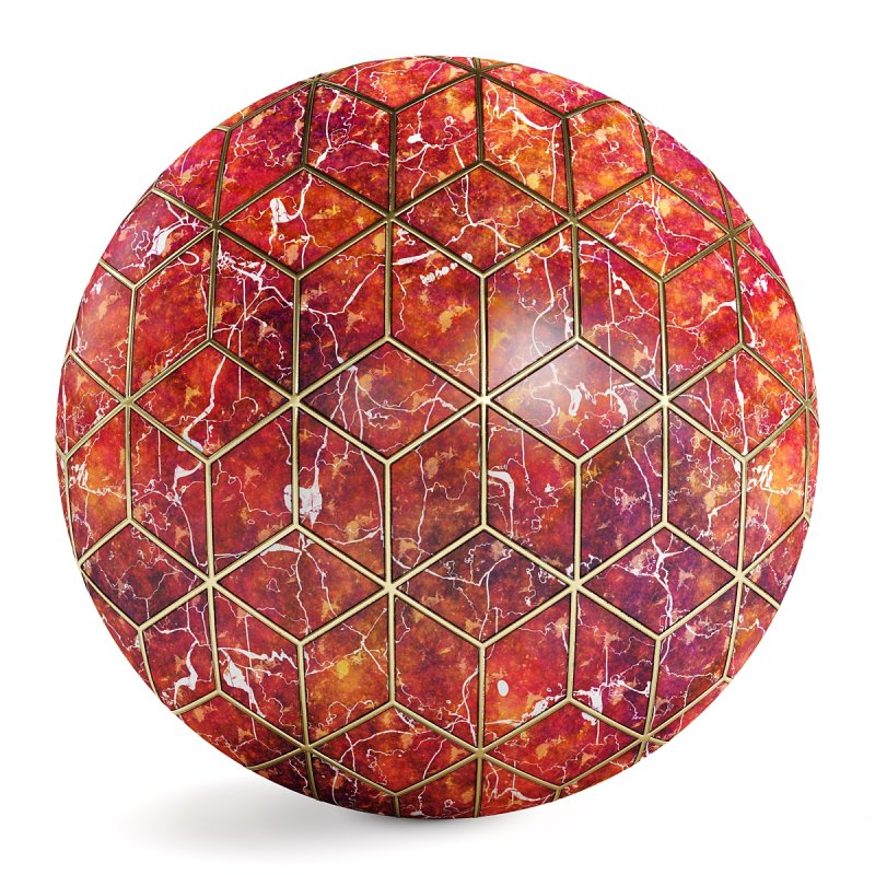 FB11 Marble ONYX Floor Tile 4K Image 1