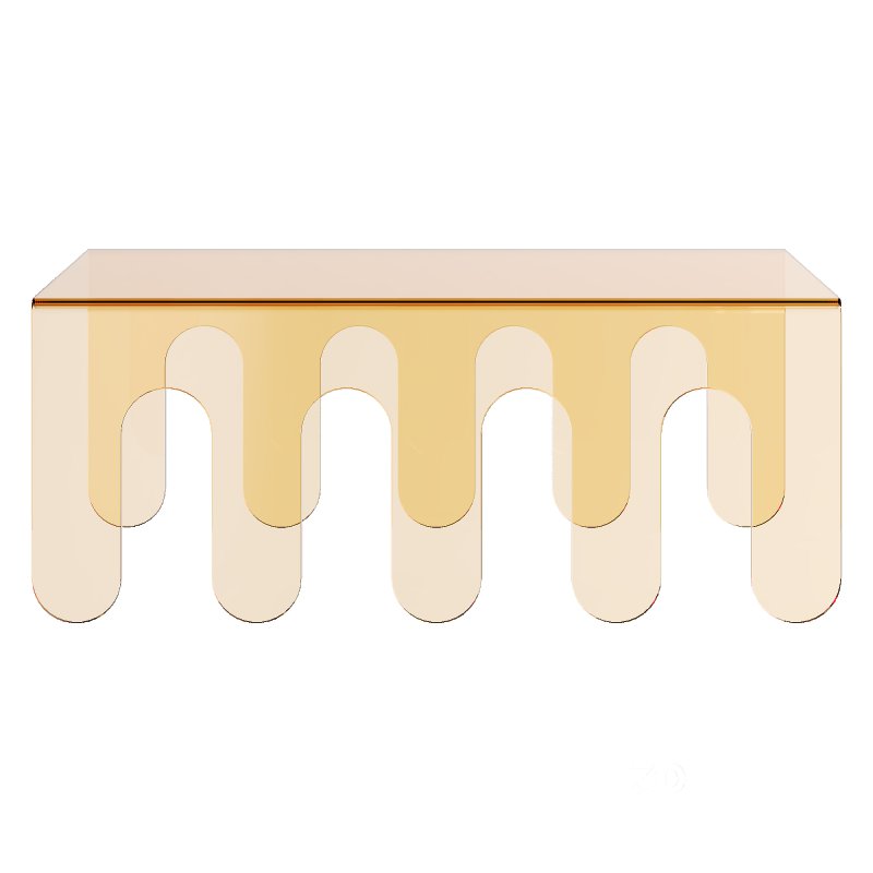 Coffee table table VB Glass Table by Vatreria Bazzanese Image 2