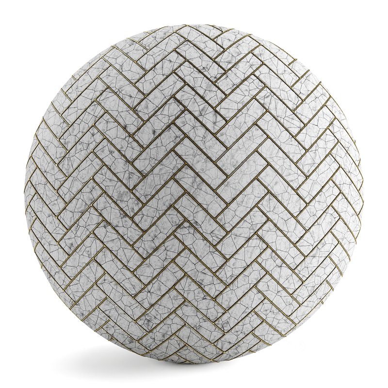 FB8 Marble Floor Tile stone | 4K | PBR | 2MAT Image 2