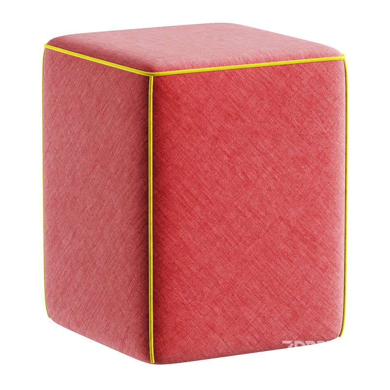 pouf qizil Image 2