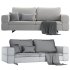 Bonaldo Ever More 2 Seats Sofa - Thumbnail 1