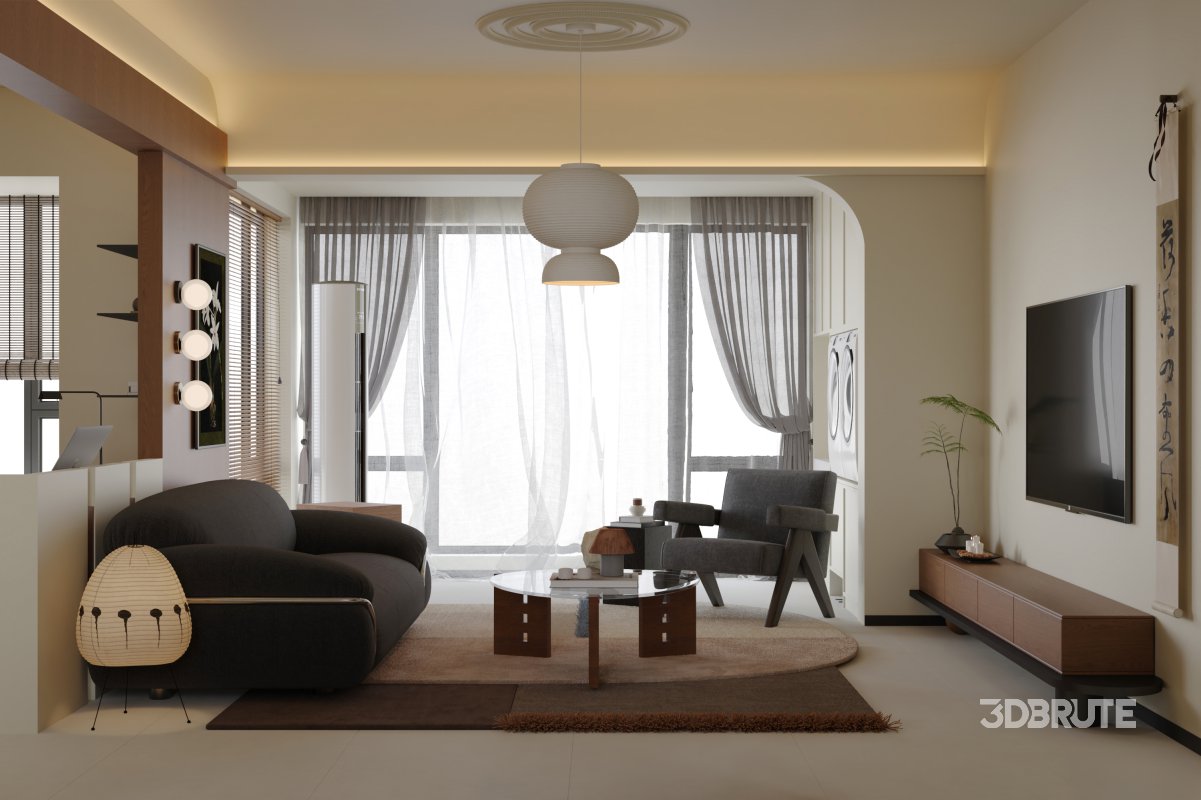 living room office room Image 2