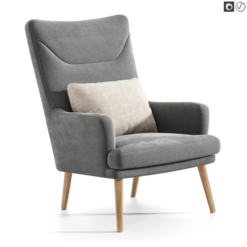 Pelagonia Fabric Armchair Image 1