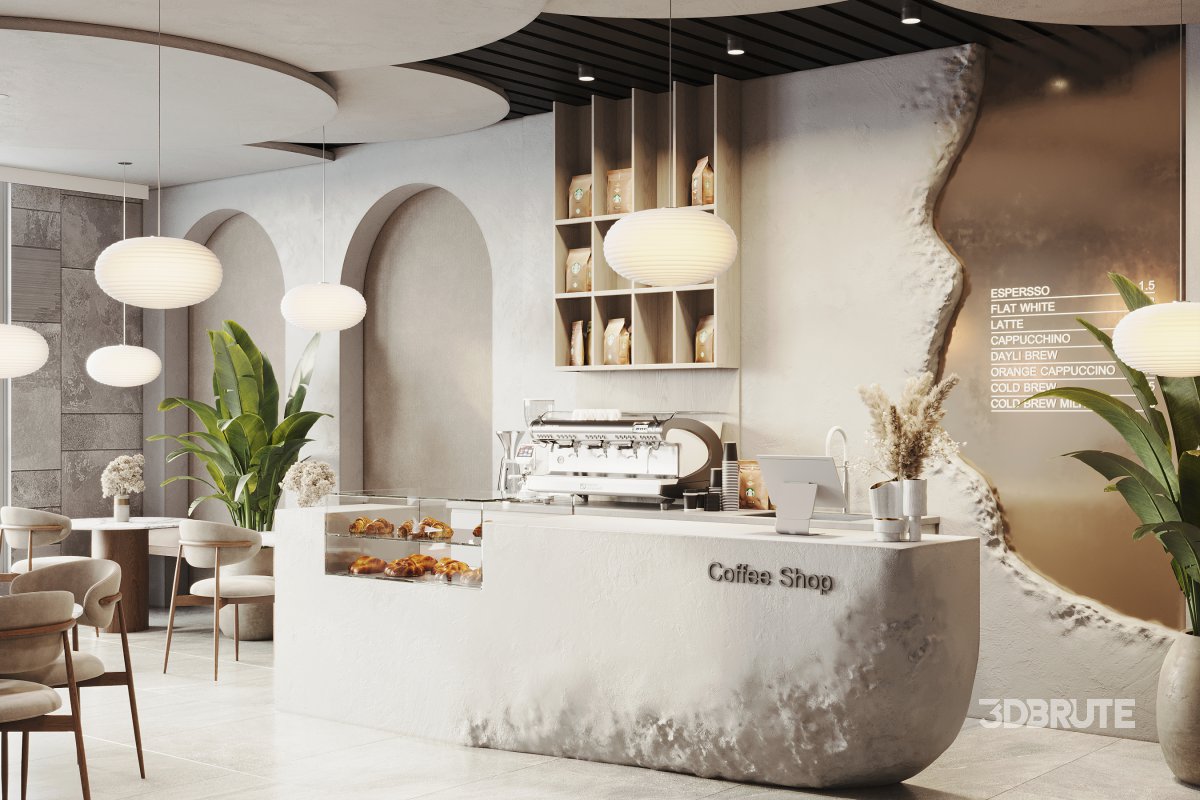 Coffee shop Design 02 Image 1
