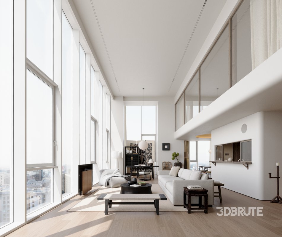 Living Room Dining Room Kitchen Image 2