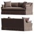 Portola Pleated Sofa - Thumbnail 3