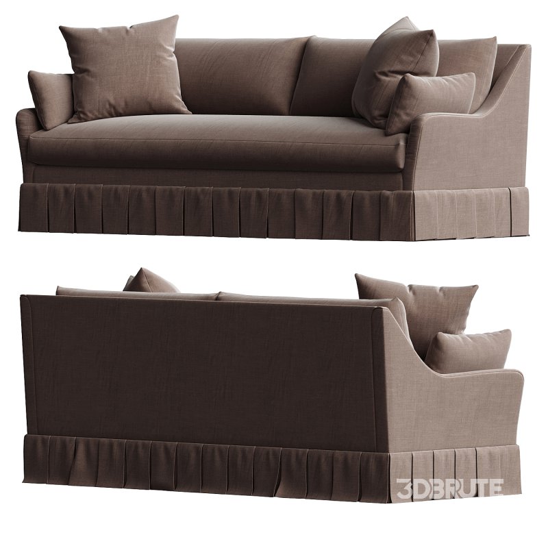 Portola Pleated Sofa Image 3