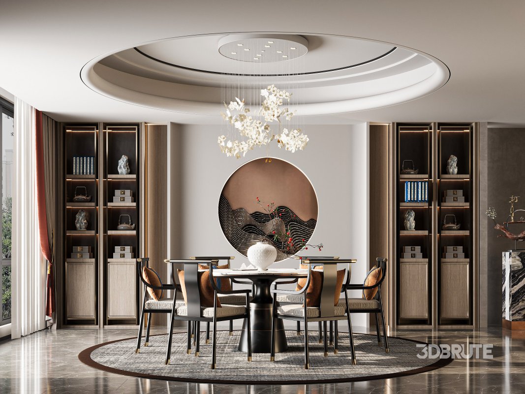 Modern dining room Image 1