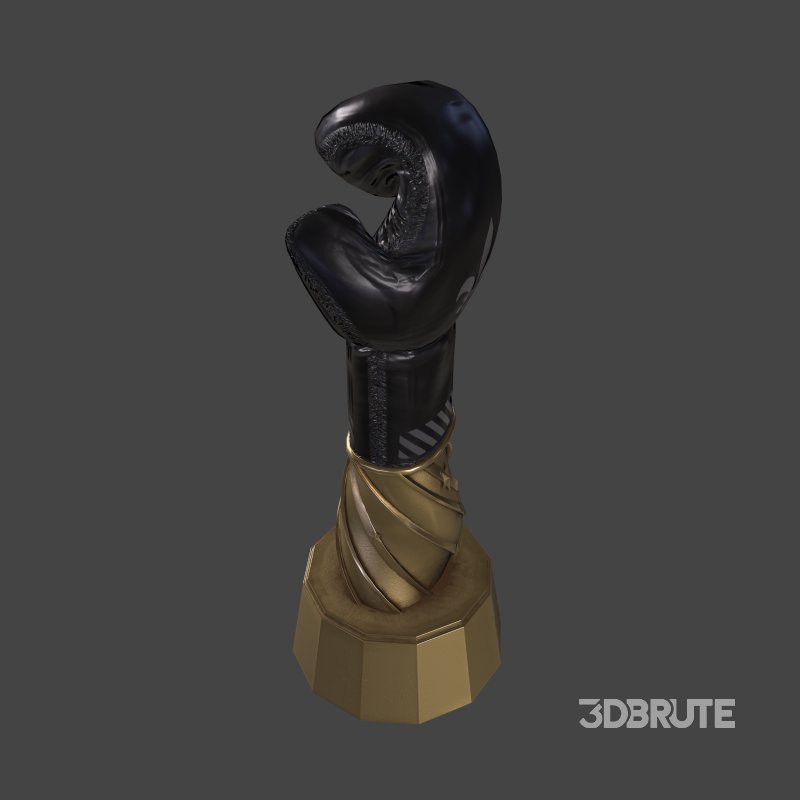 boxer gloves statues v2 Image 2
