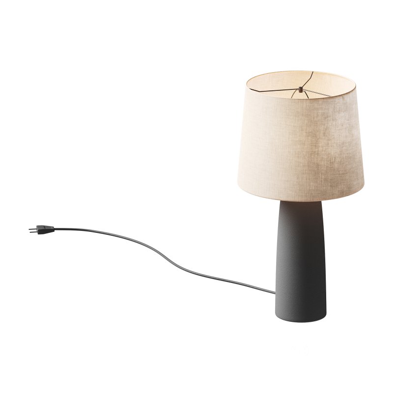 Grote tafellamp Kaya betonnen voet Image 5