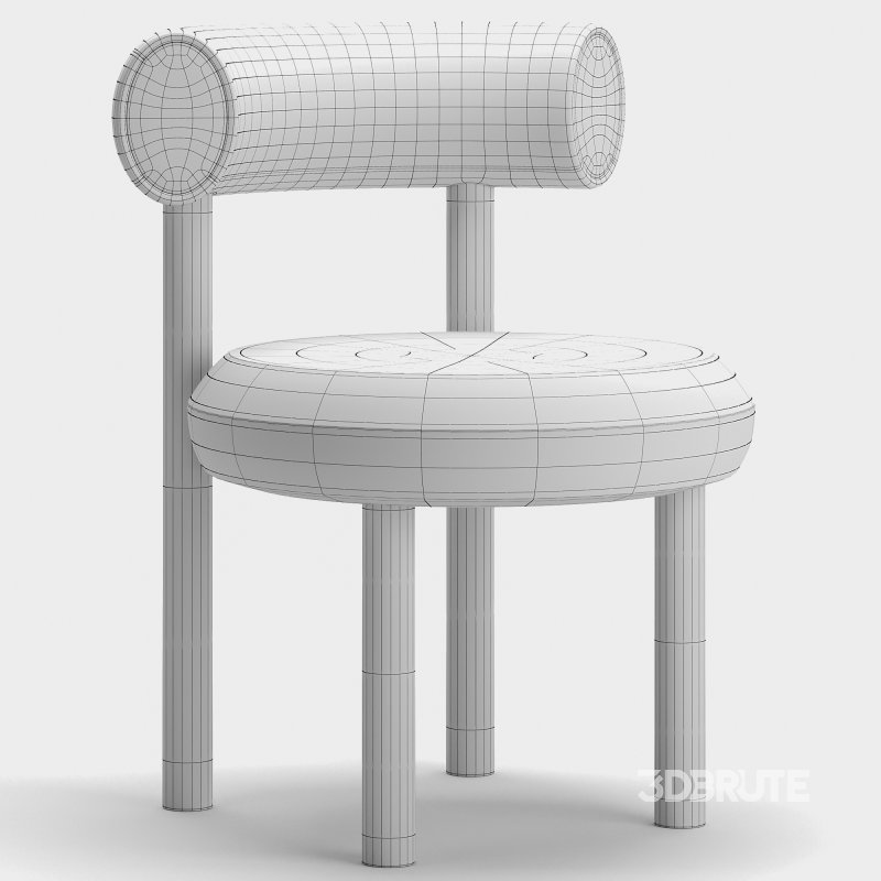 Fat dining chair Image 2