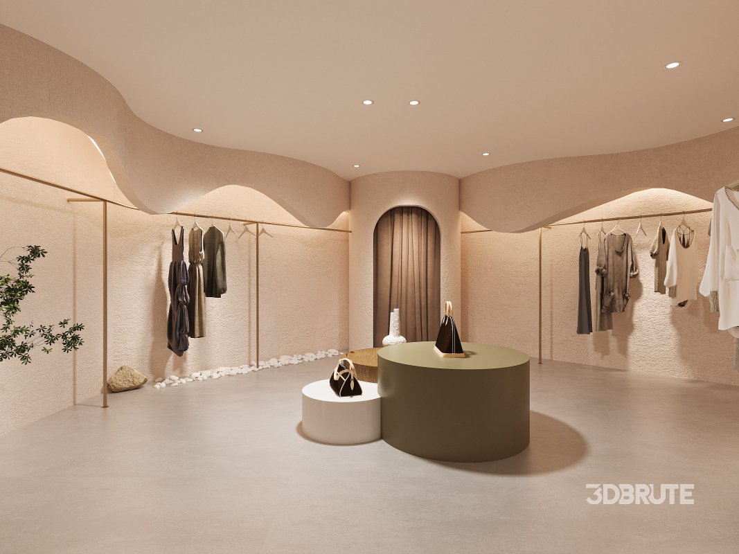 Modern clothing store Image 1