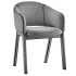 Isa Fabric Dining Arm Chair - Thumbnail 6