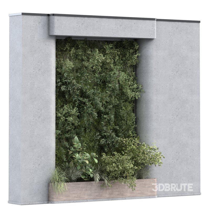 interior vertical plant green wall set 343 Image 2