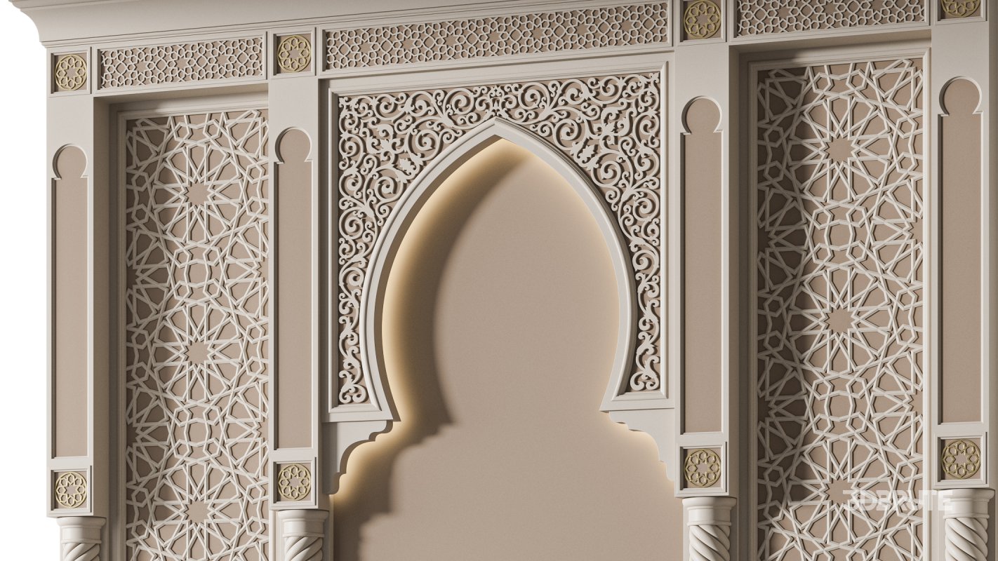 Arch 01 Arabic wall decor Image 3