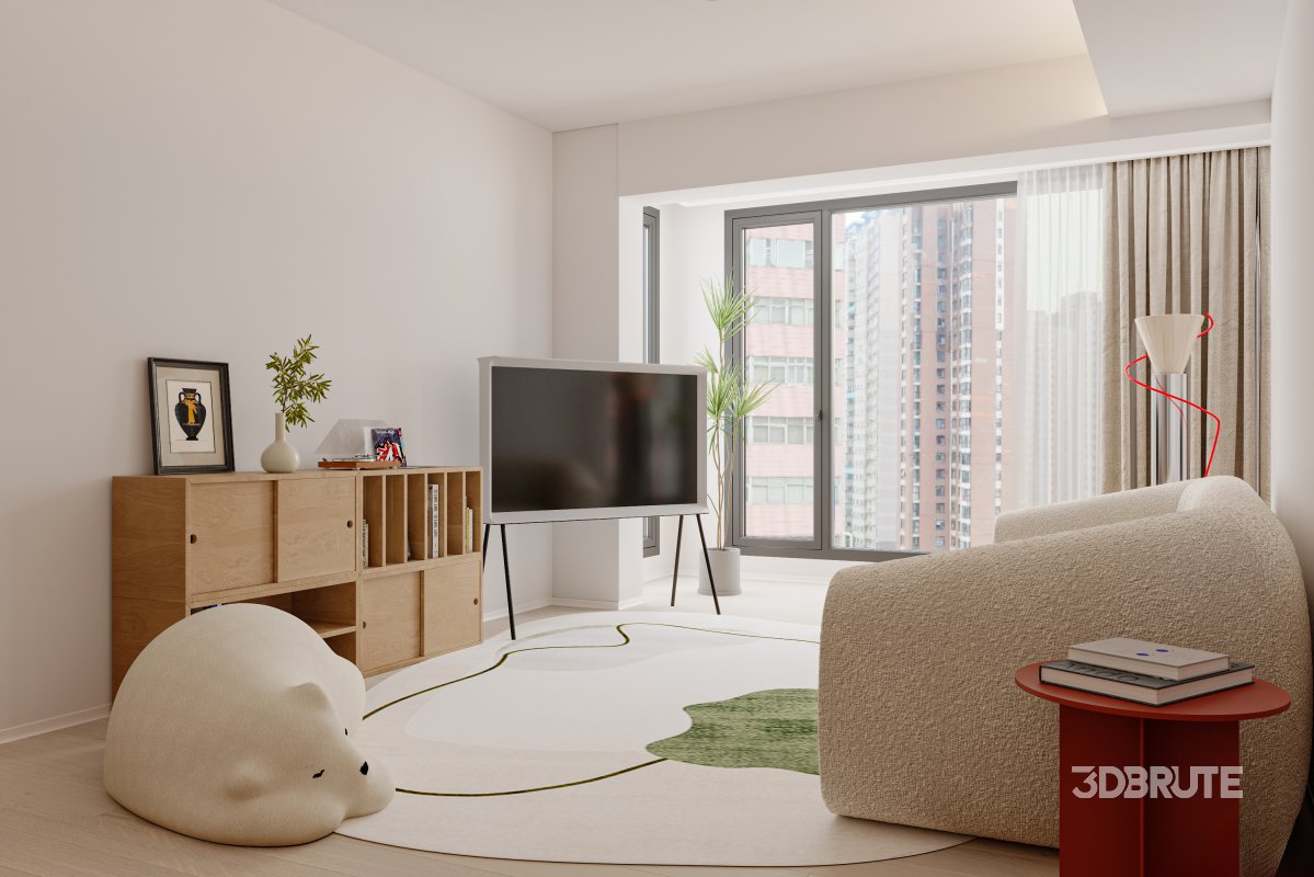 Living Room Dining Room Kitchen Bathroom Image 2