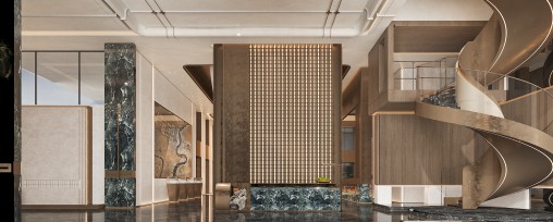 Modern lobby