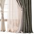 Luxurious Dual Layer Drapes with Shee Curtain 70 - Thumbnail 2