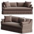 Portola Pleated Sofa - Thumbnail 1