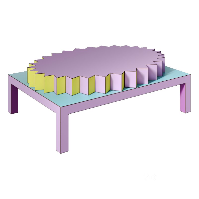 Coffee table LOUNGE HOG by De Rosso Image 4