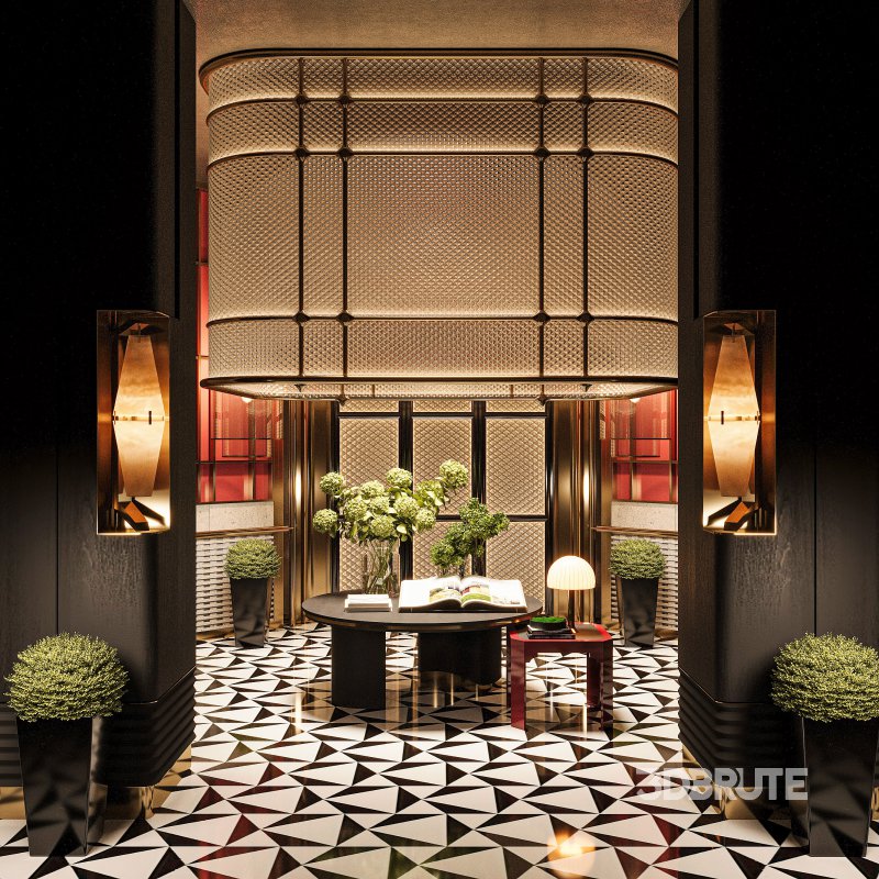 Modern hotel lobby Image 1