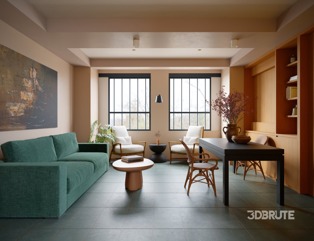 living room dining room Image 1