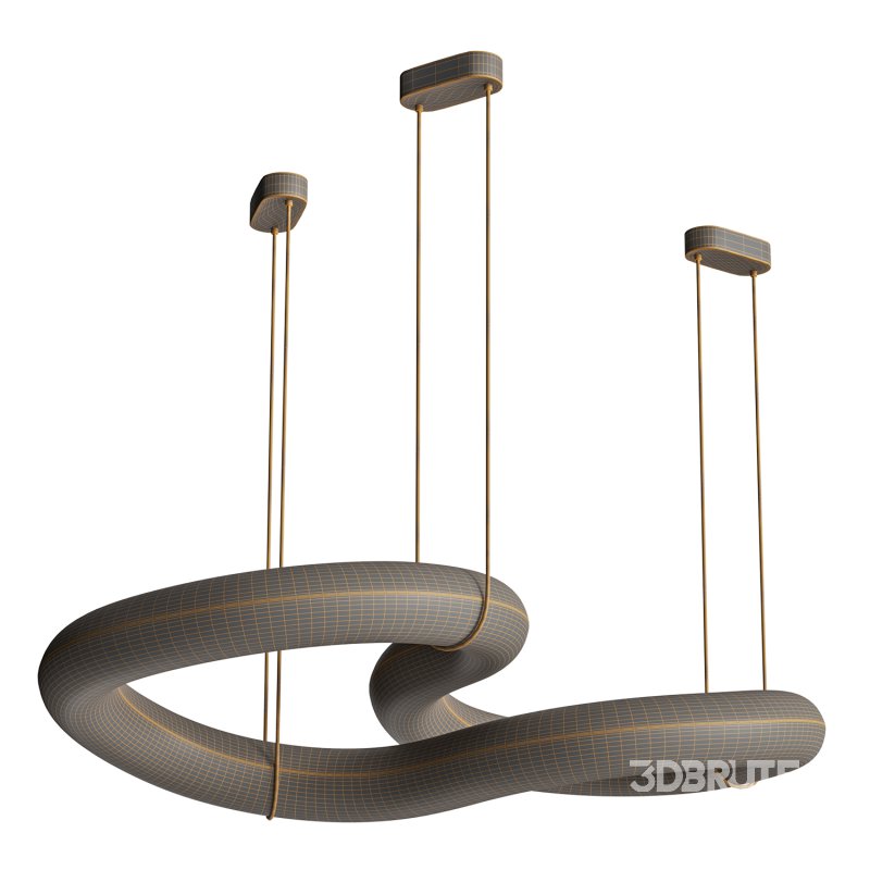 Infinity Hanging Light by HOLLY HUNT Image 3