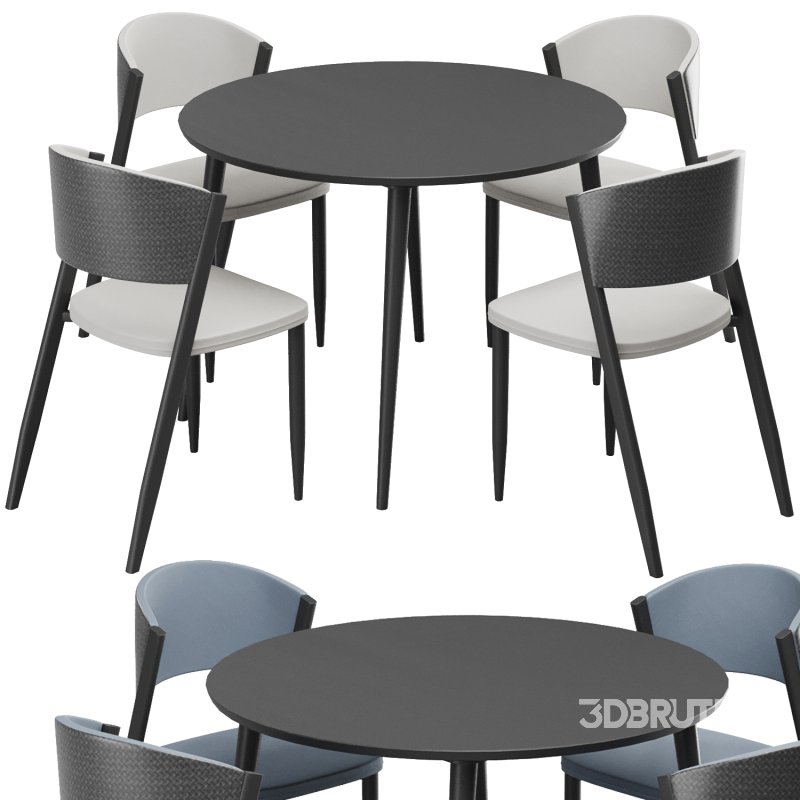 Dinning chair and table242 Image 2