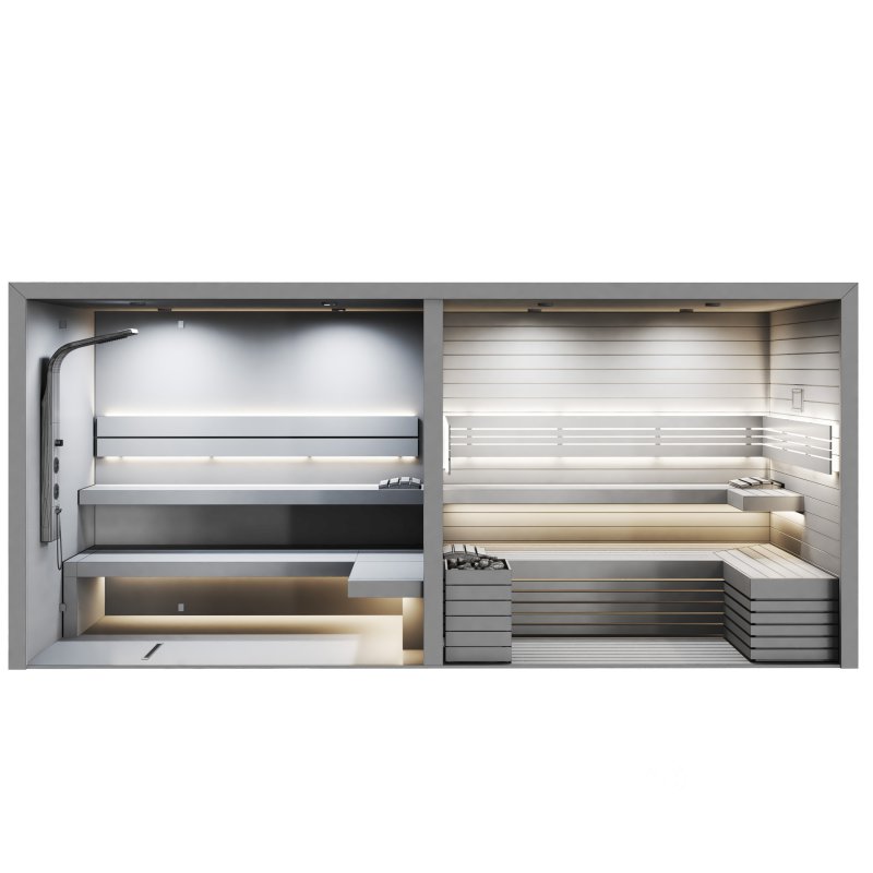 Sauna 02 and steam room Image 6