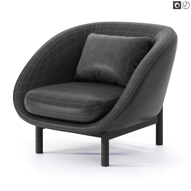 Portobello Fabric Armchair Image 7