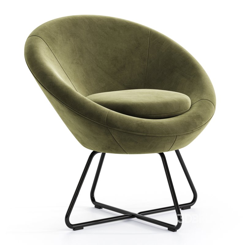 Sillon coctel de terciopelo center Image 4