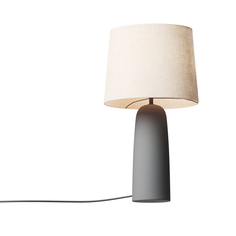 Grote tafellamp Kaya betonnen voet Image 3