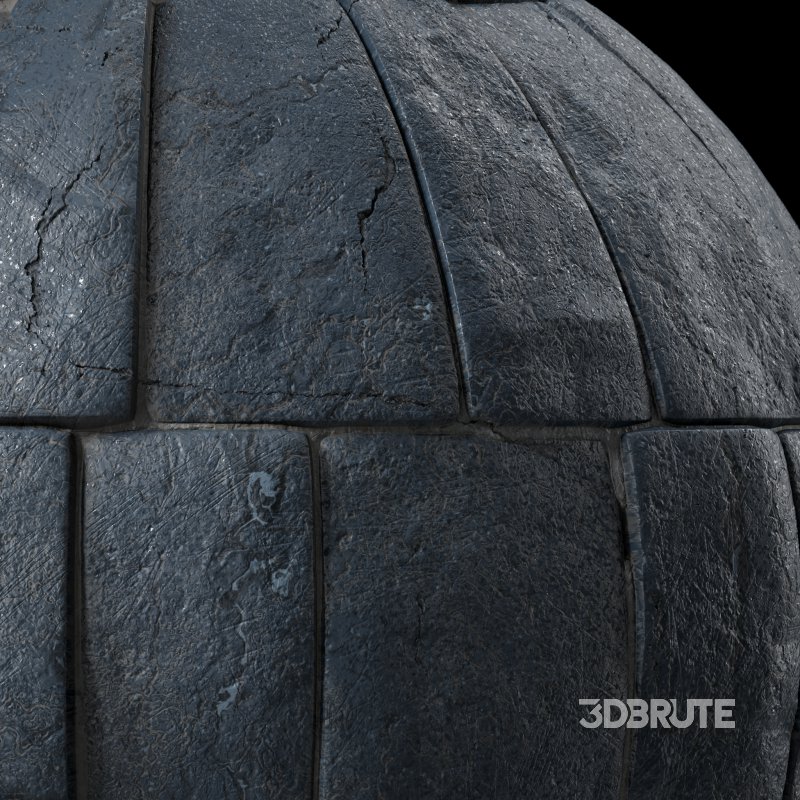 Stone Wall Materials 04- Sbsar Pbr 4k Seamless Image 5