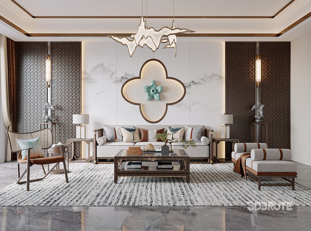 chinese living room Image 1