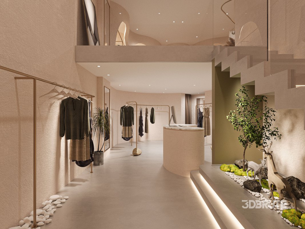 Modern clothing store Image 2