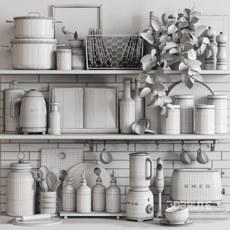 Scandinavian Elegance Kitchen Set 21 Image 6