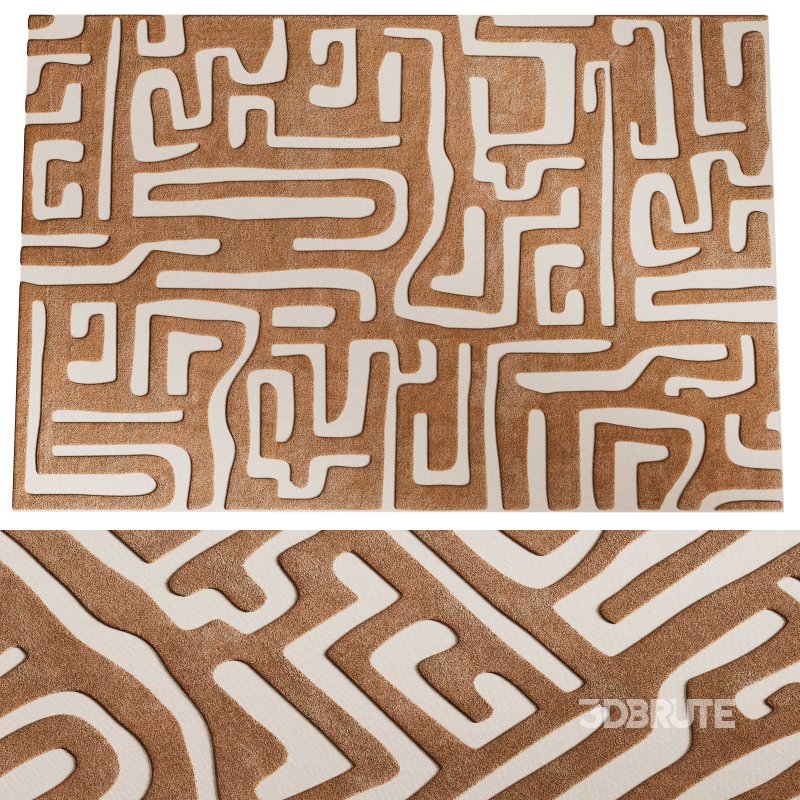 Walker Noble Kuba Wool Rug Image 4