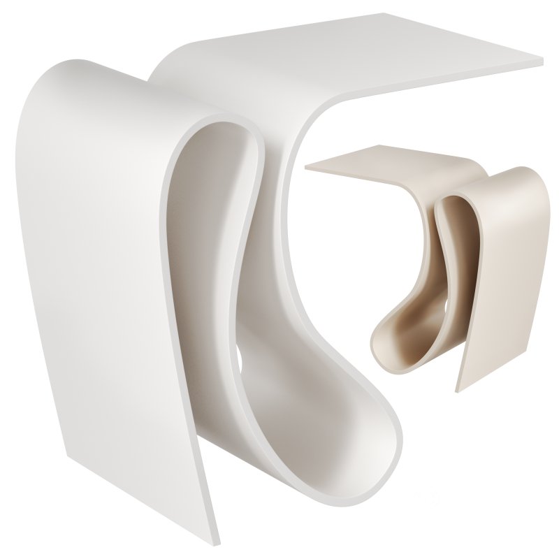 Corian Side Table coffee table Image 2