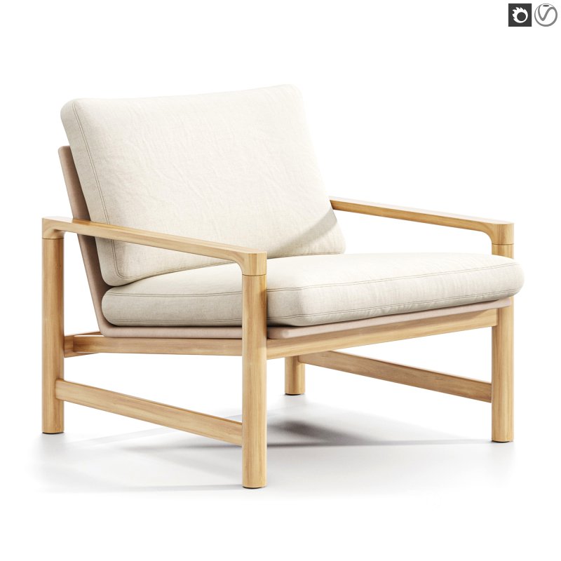 Troubadour Fabric Armchair Image 3