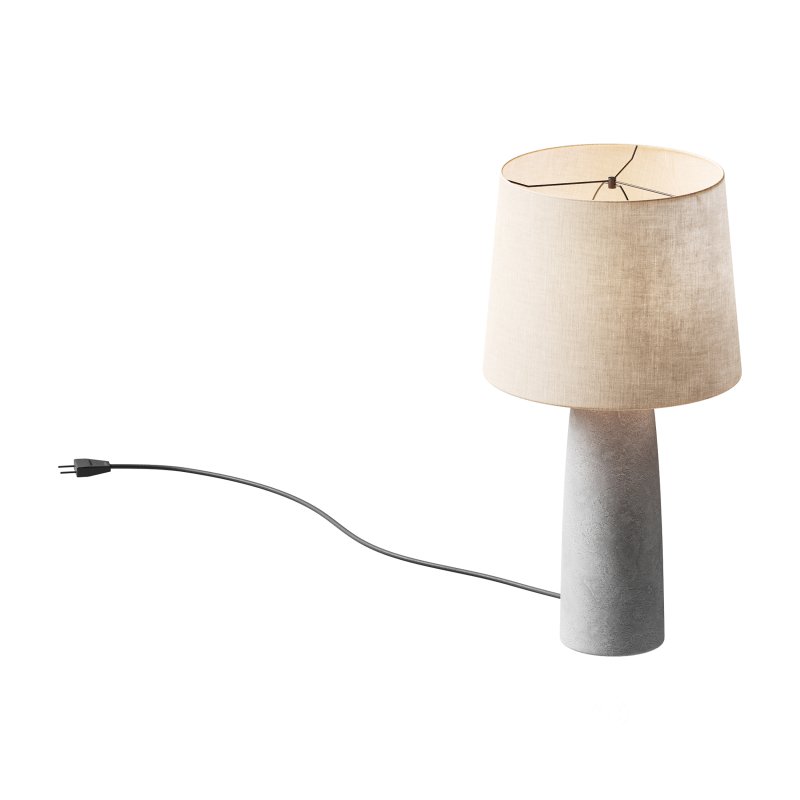 Grote tafellamp Kaya betonnen voet Image 2
