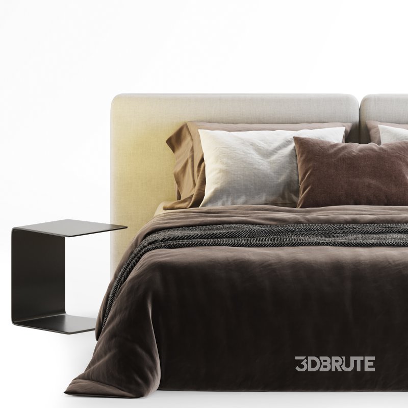 Minotti_Tatlin_Cover_Bed Image 3