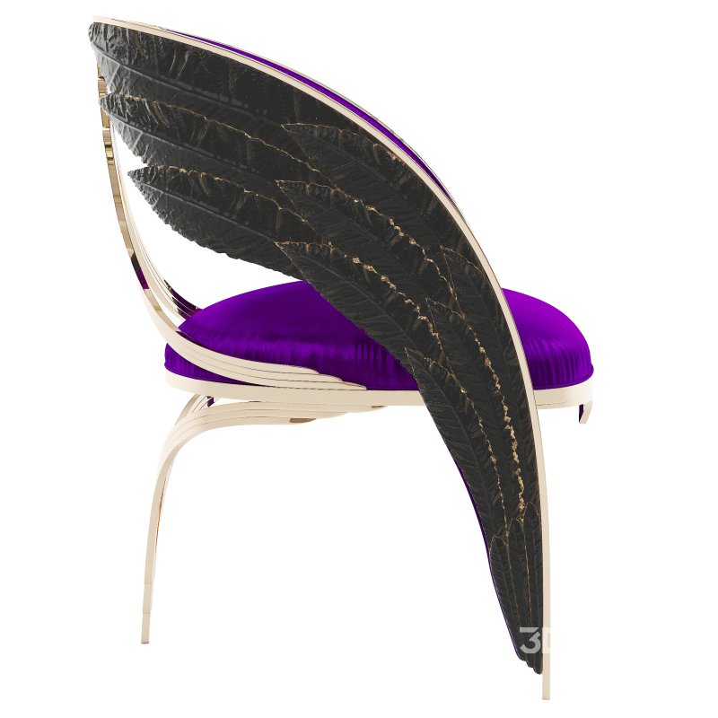 Angle Wing Chair Image 4