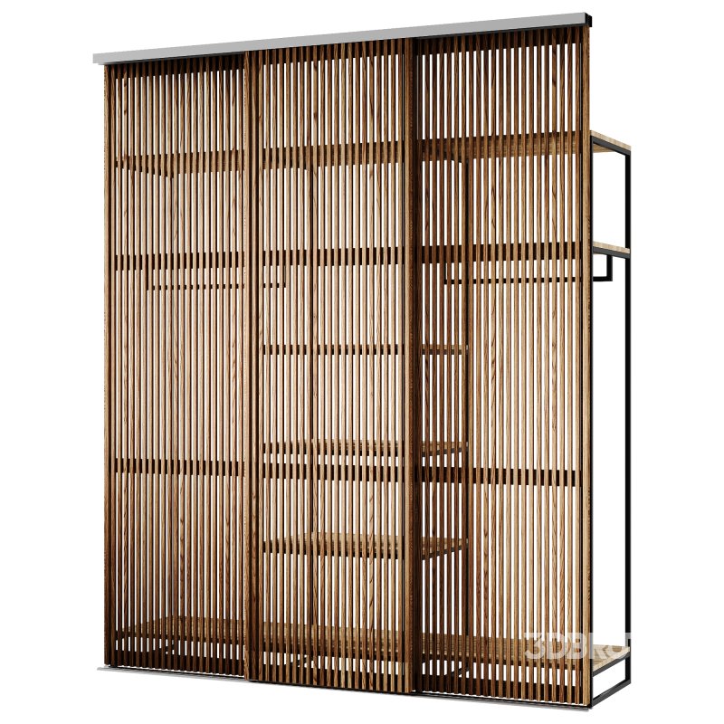 Sliding wardrobe in a niche Closet 04 Image 2