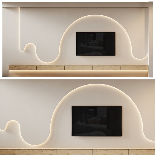 TV Wall for living room TV WALL 07