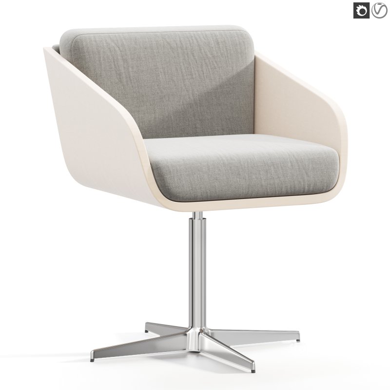 PLUME SWIVEL CHAIR Image 4